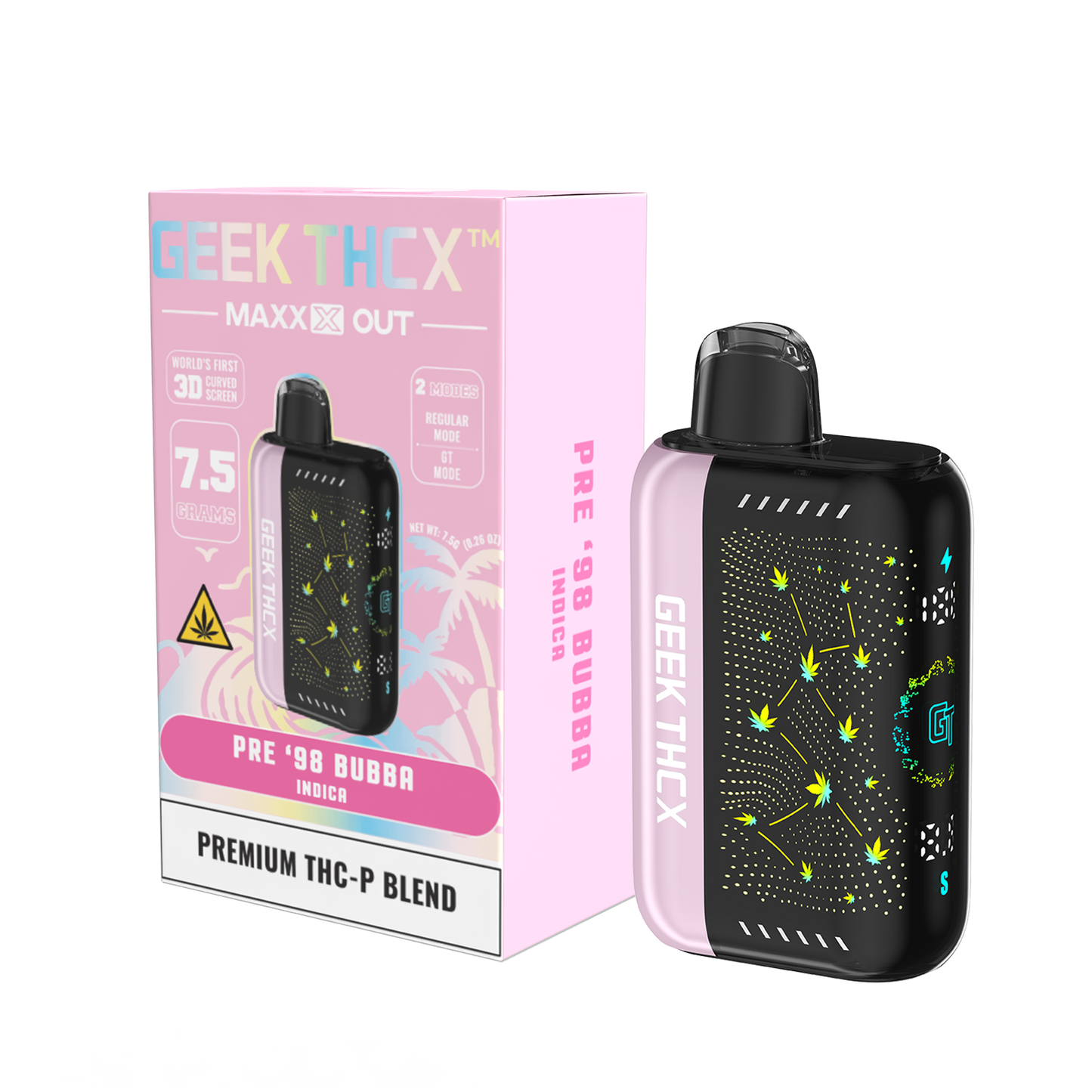 Geek THCX Maxxx Out Premium THCP Disposable 7.5g (SINGLE)