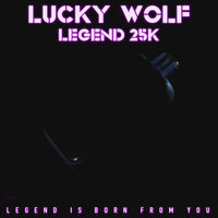 Lucky Wolf Legend 25K Disposable 20mL (5/pack)