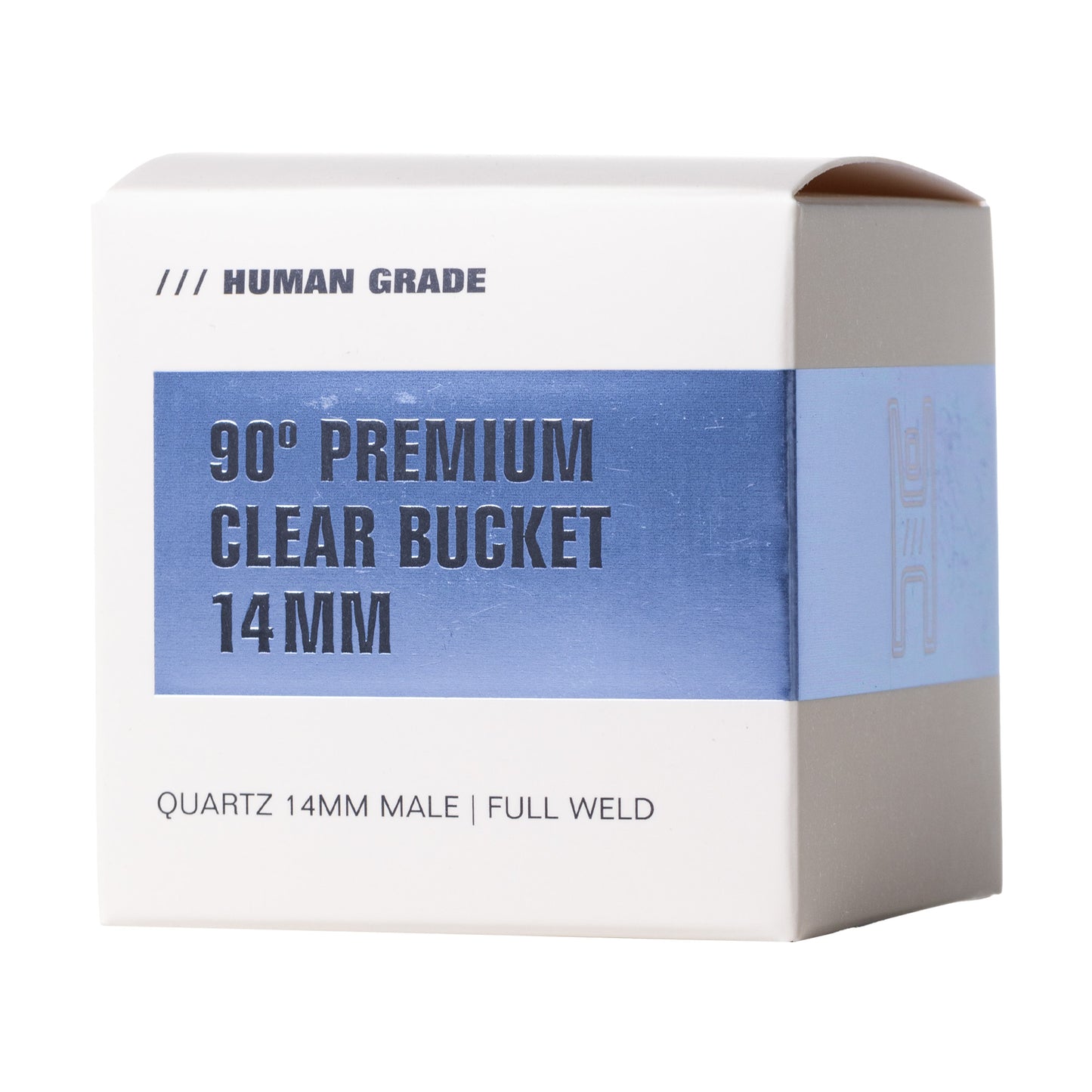Human Grade Clear Bucket Banger Full Weld 90 (SINGLE)