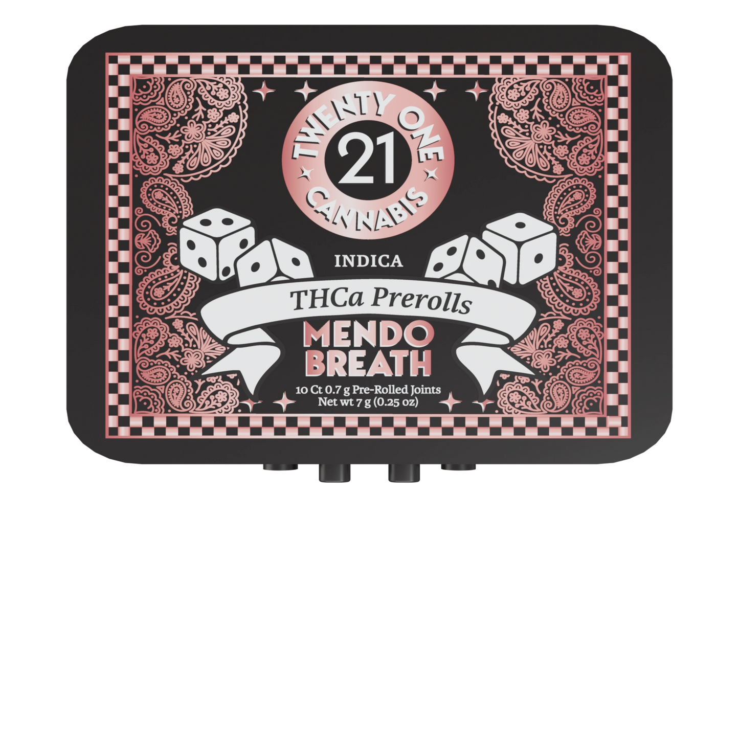 Twenty One THC-A Pre-Rolls 10ct 7g (6/Pack) [DROPSHIP]