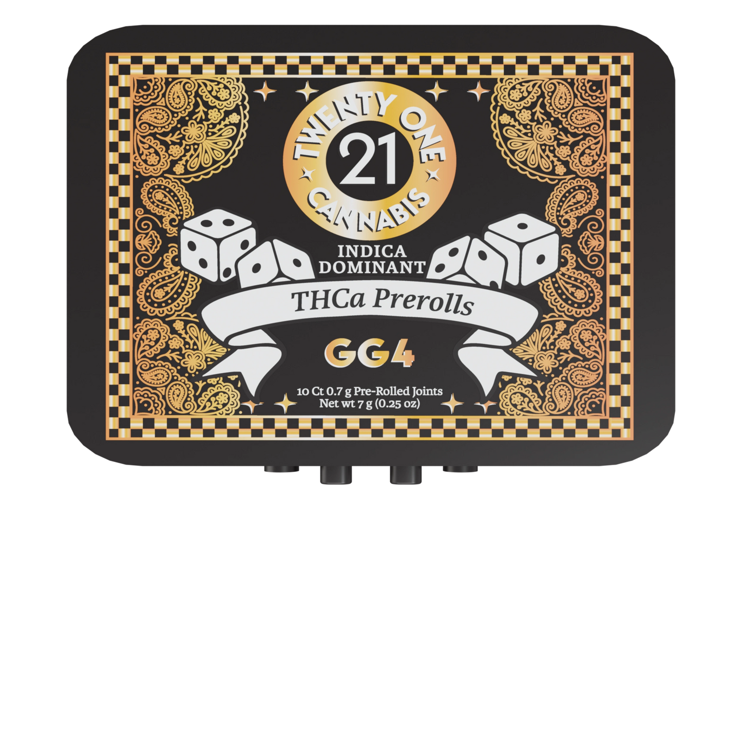 Twenty One THC-A Pre-Rolls 10ct 7g (6/Pack) [DROPSHIP]