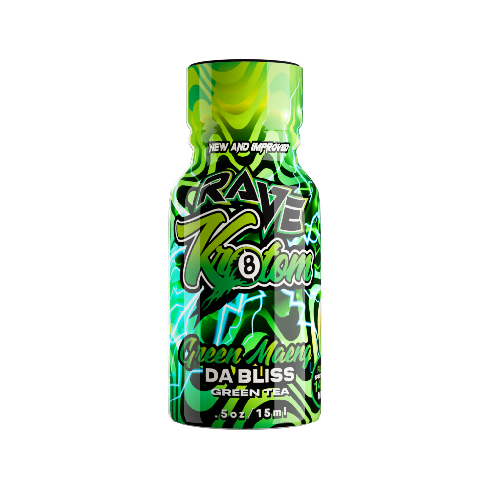 Rave Kratom Shot 15mL (12/Pack) [DROPSHIP]