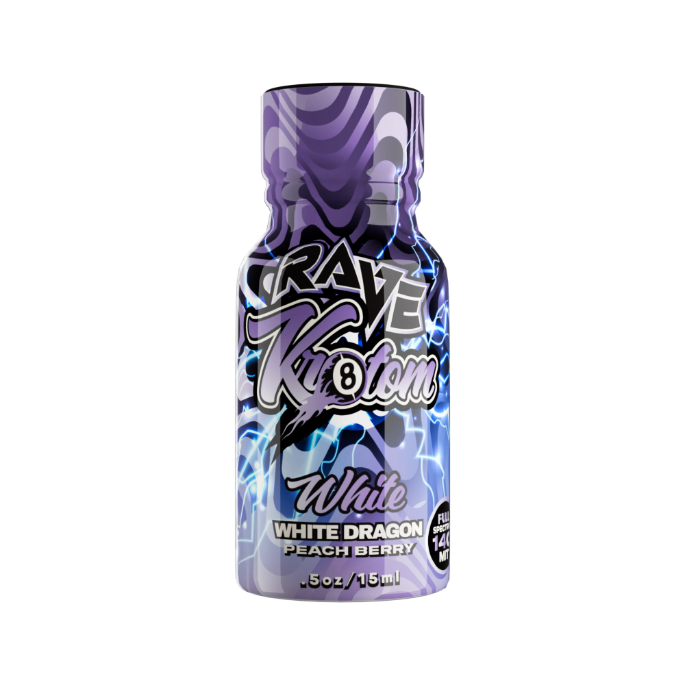 Rave Kratom Shot 15mL (12/Pack) [DROPSHIP]
