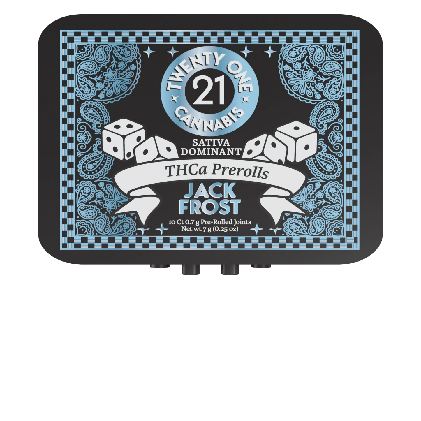 Twenty One THC-A Pre-Rolls 10ct 7g (6/Pack) [DROPSHIP]