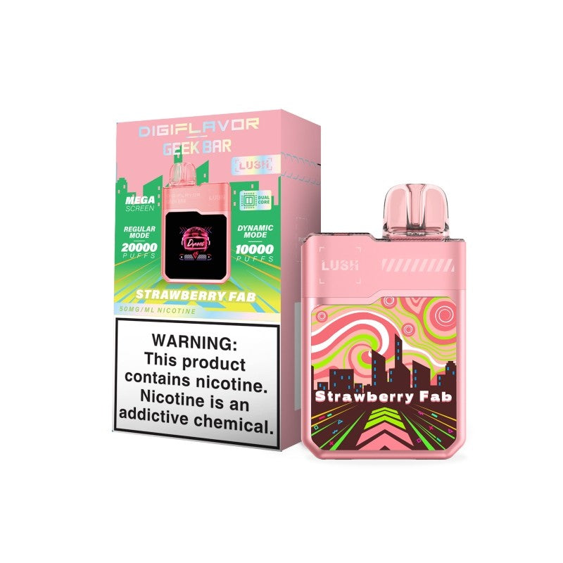 Geek Bar Digiflavor Lush 20K Disposable 18mL (5/pack)