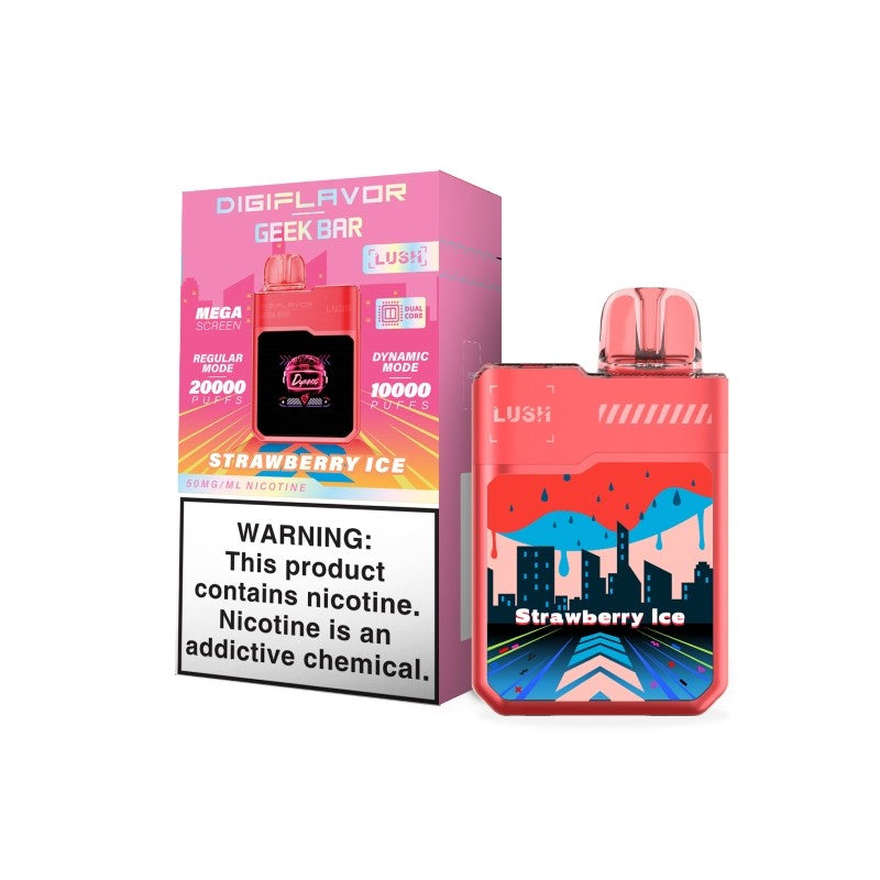 Geek Bar Digiflavor Lush 20K Disposable 18mL (5/pack)