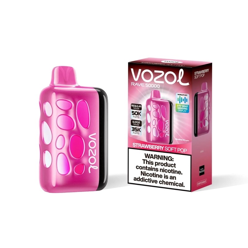Vozol Rave 50K Disposable 18mL 50mg (5/pack)
