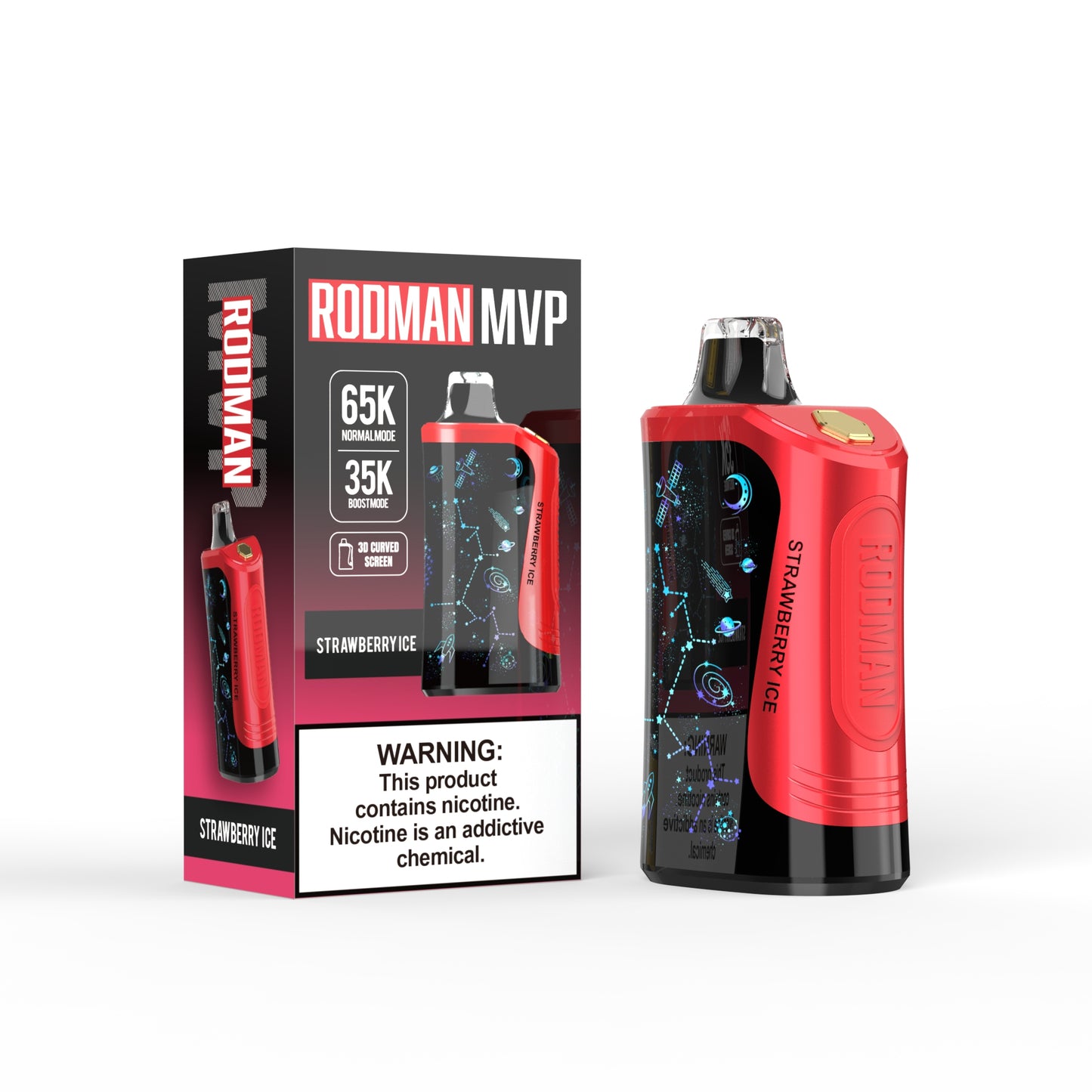 Rodman MVP 65K Disposable 28mL 50mg (5/pack)