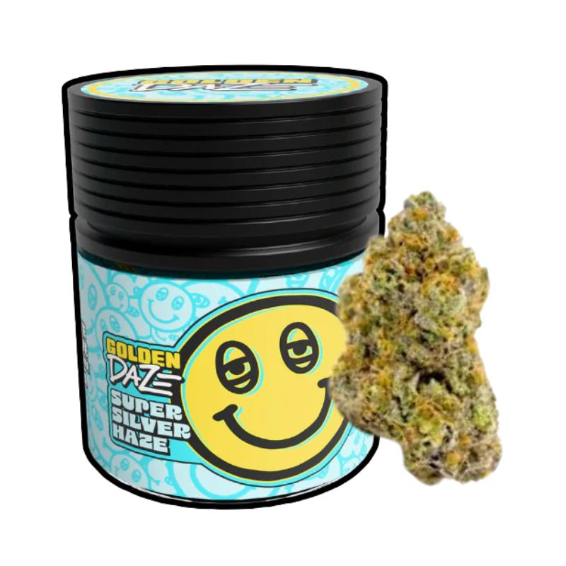 Golden Daze Private Reserve THC-A Flower Jar 3.5g (SINGLE) [DROPSHIP]