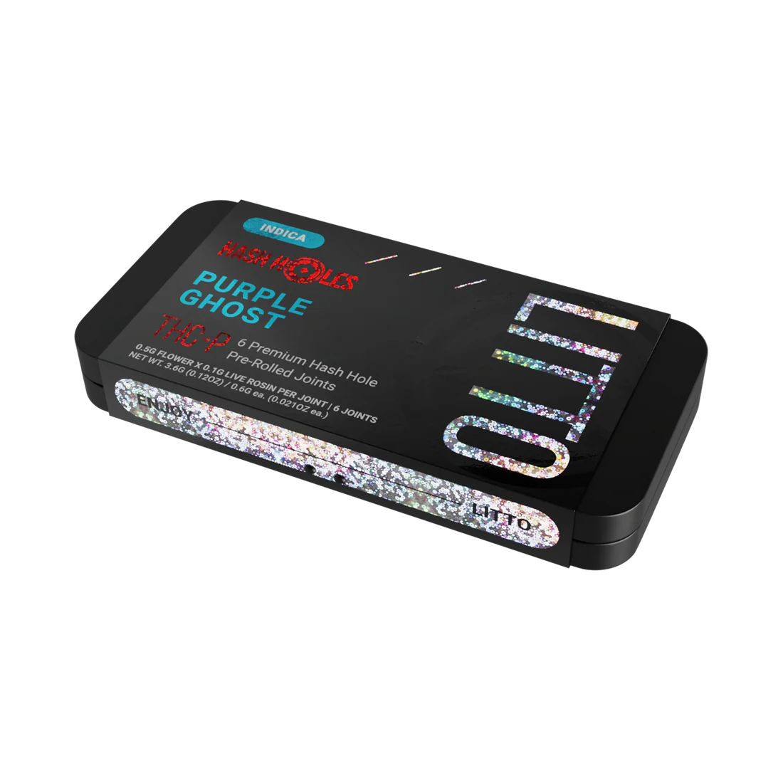 LITTO THC-P Hash Holes Pre-Rolls 6ct 0.5g (SINGLE) [DROPSHIP]