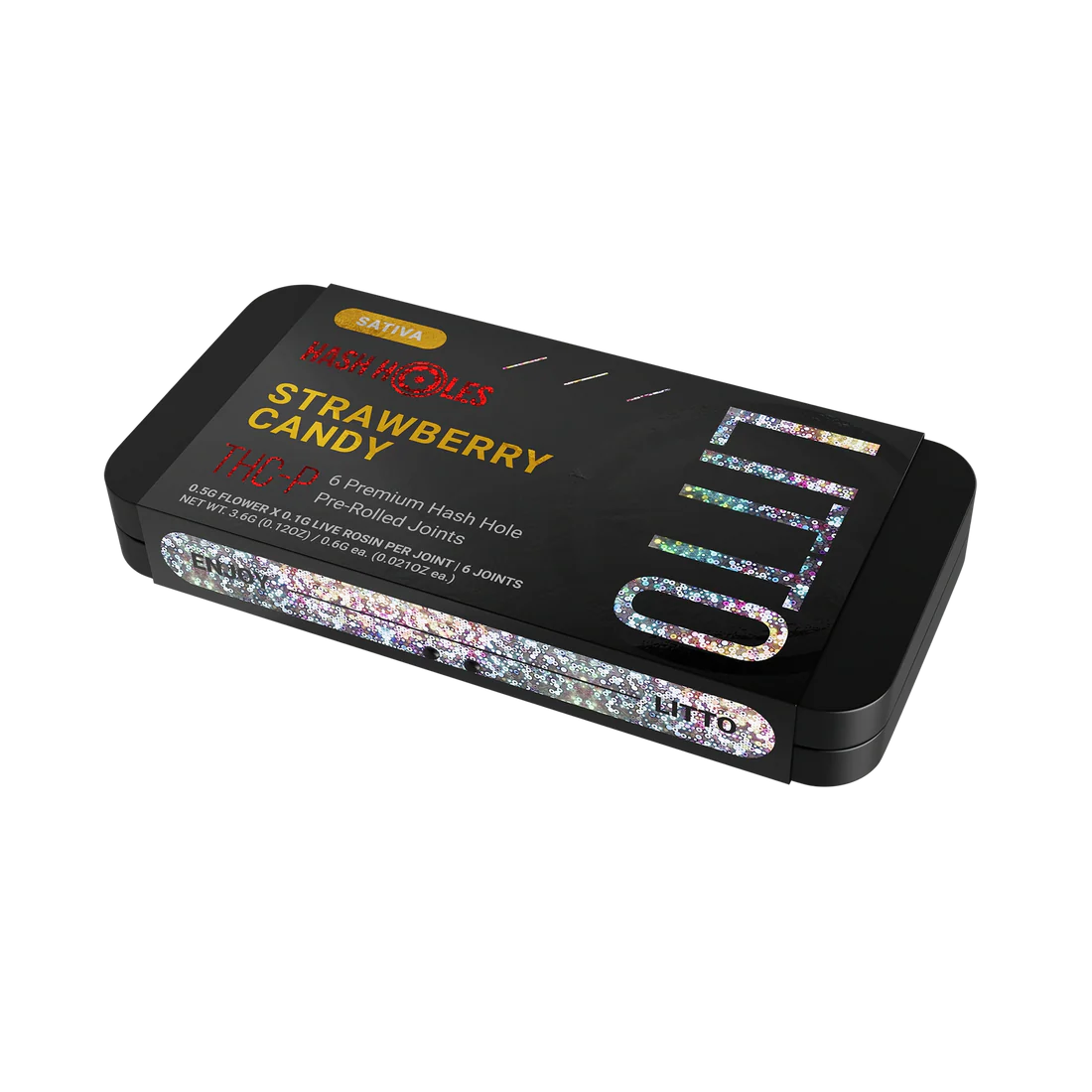 LITTO THC-P Hash Holes Pre-Rolls 6ct 0.5g (SINGLE) [DROPSHIP]