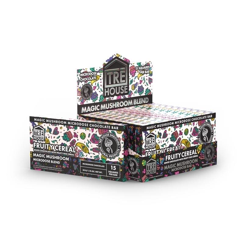 TRE House Magic Mushroom Chocolate Bar 50g (10/Pack) [DROPSHIP]