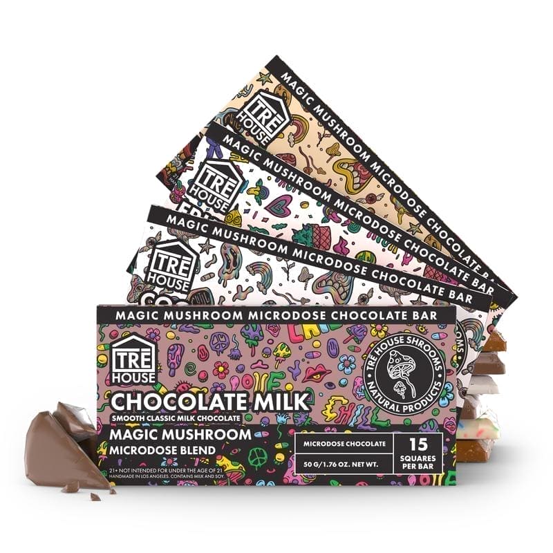 TRE House Magic Mushroom Chocolate Bar 50g (10/Pack) [DROPSHIP]