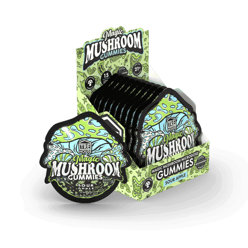 TRE House Magic Mushroom Gummies 15ct 60g (10/Pack)