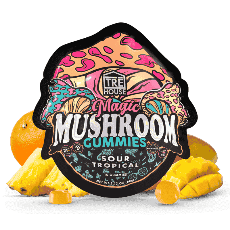 TRE House Magic Mushroom Gummies 15ct 60g (10/Pack)