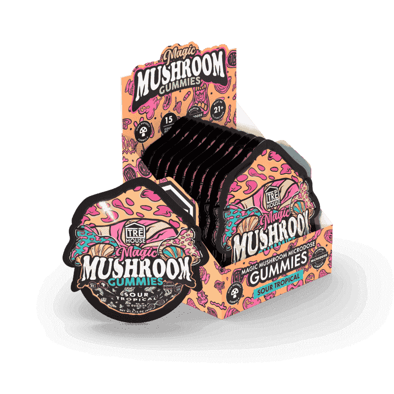 TRE House Magic Mushroom Gummies 15ct 60g (10/Pack)