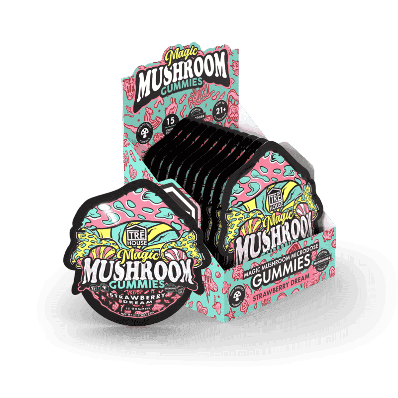 TRE House Magic Mushroom Gummies 15ct 60g (10/Pack)