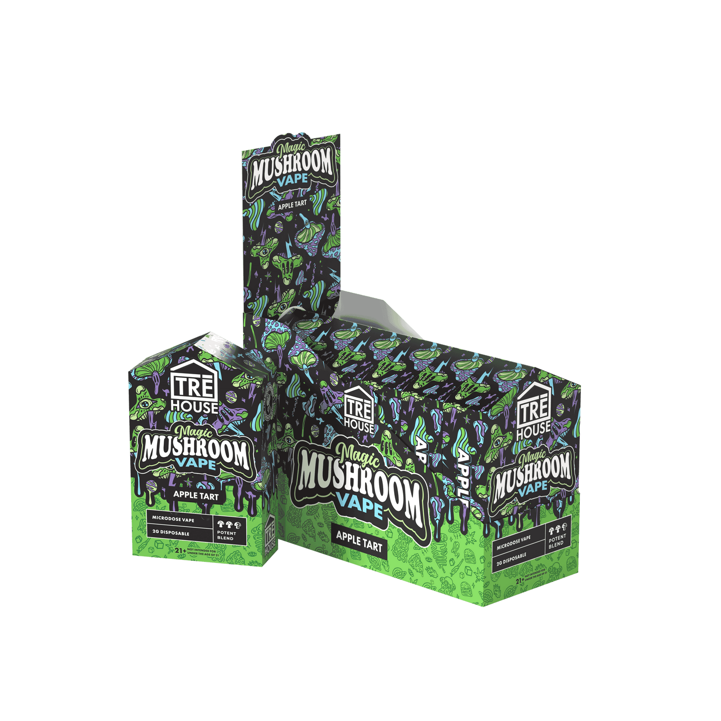 TRE House Mushroom Vape (6/pack) [DROPSHIP]