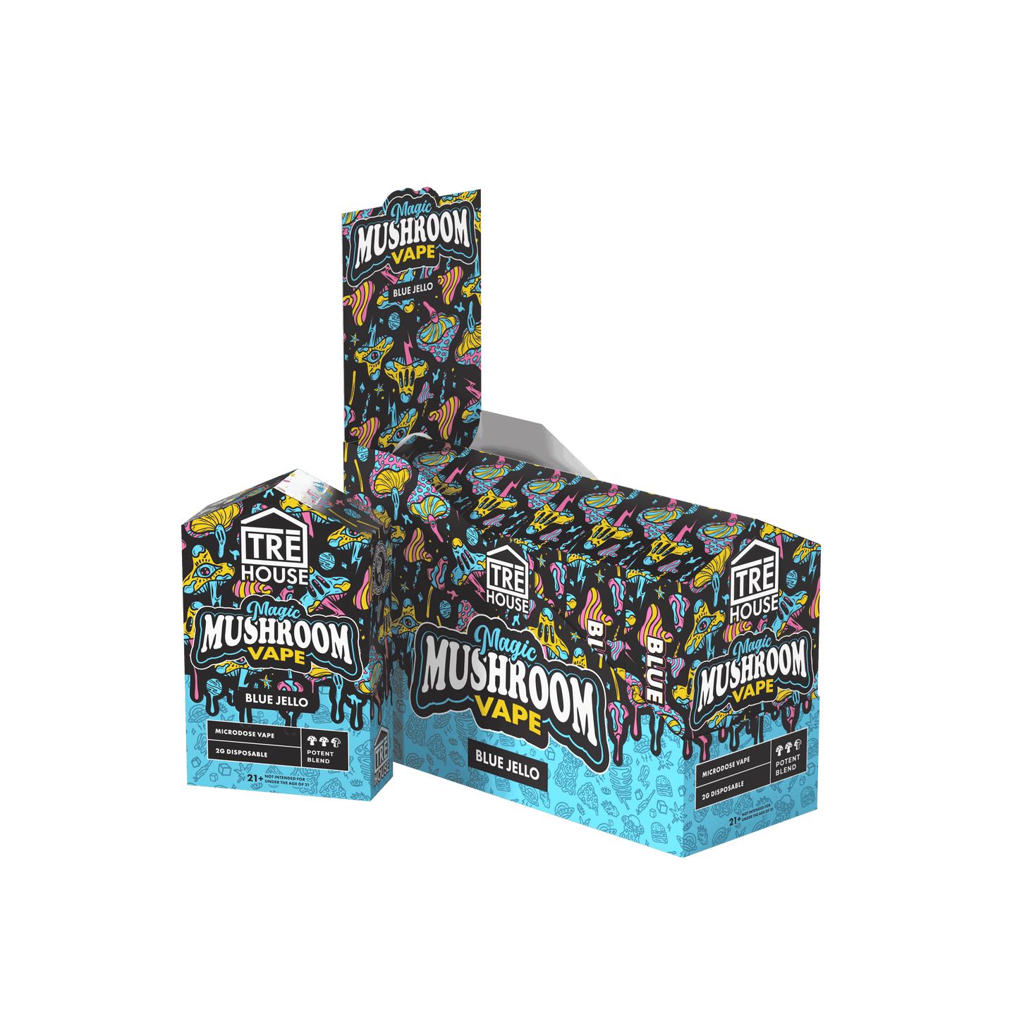 TRE House Mushroom Vape (6/pack) [DROPSHIP]