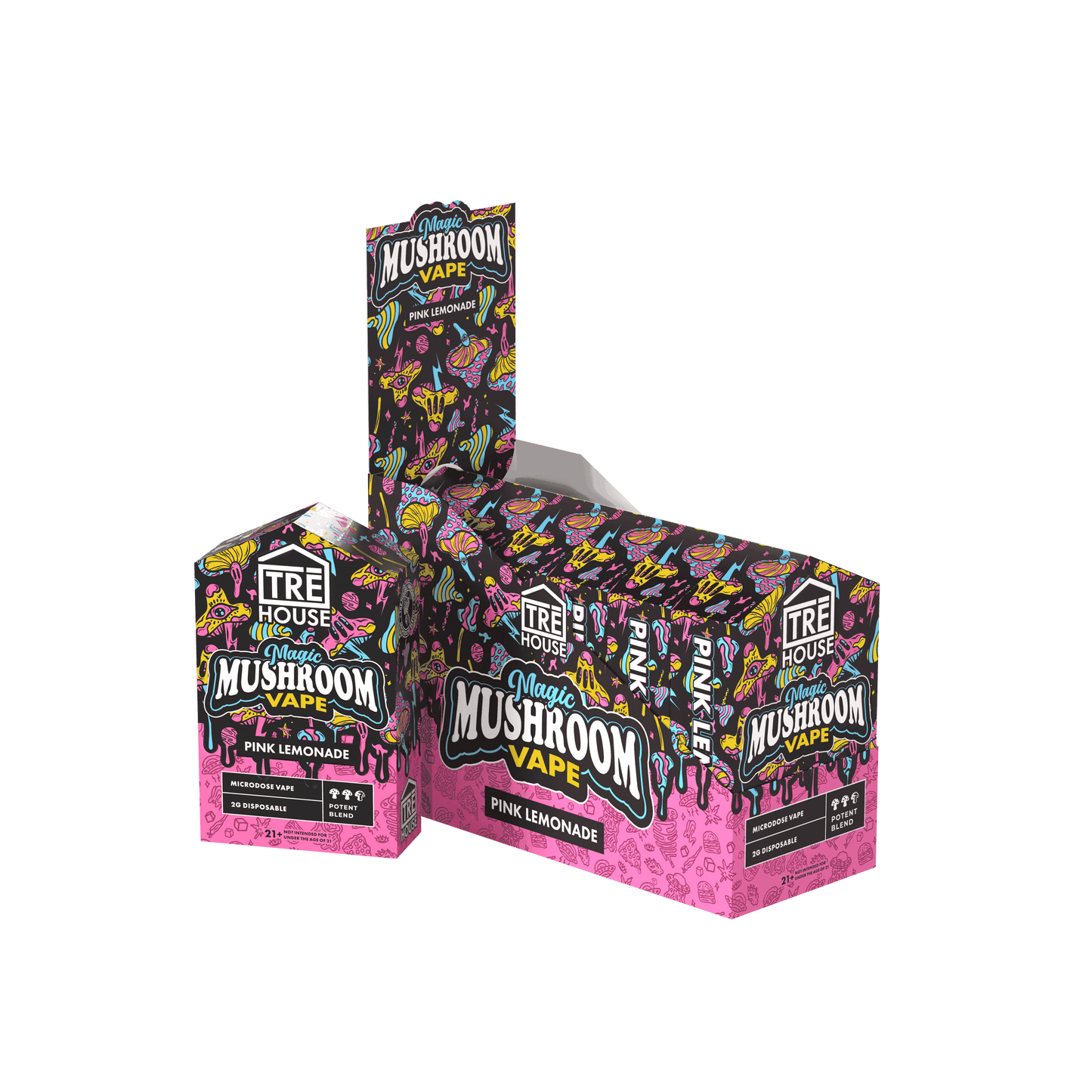 TRE House Mushroom Vape (6/pack) [DROPSHIP]
