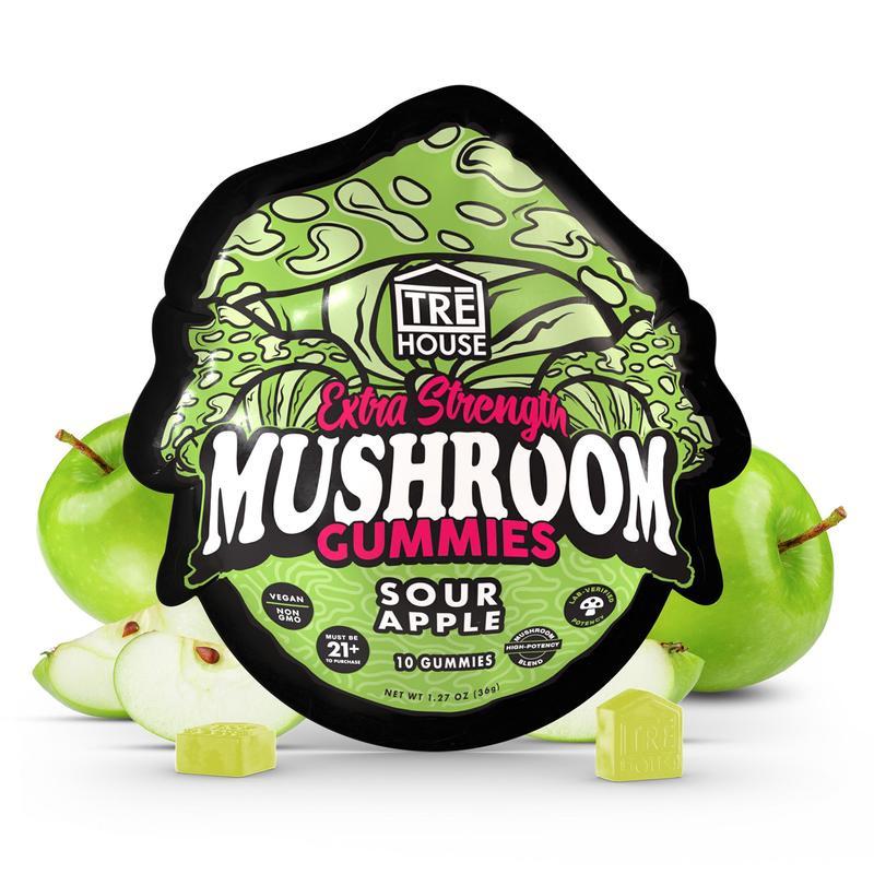 TRE House Extra Strength Mushroom Gummies 10ct (10/Pack) [DROPSHIP]