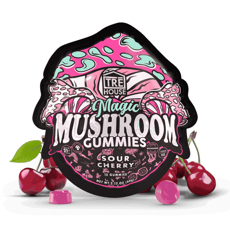 TRE House Magic Mushroom Gummies 15ct 60g (10/Pack)
