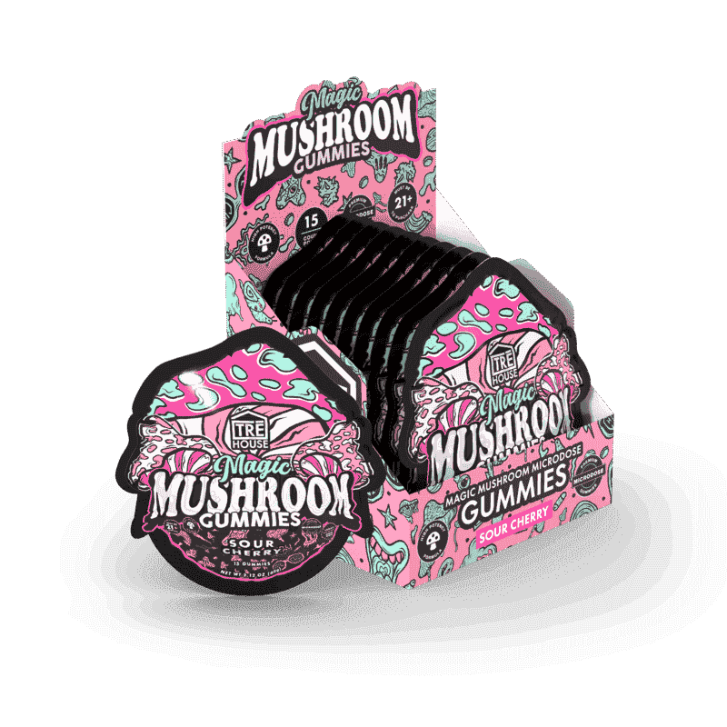 TRE House Magic Mushroom Gummies 15ct 60g (10/Pack)