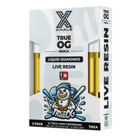 Xhale THC-A Live Resin Cartridge 1g 2ct (5/Pack) [DROPSHIP]