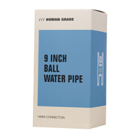 Human Grade 9" Ball Water Pipe (SINGLE)