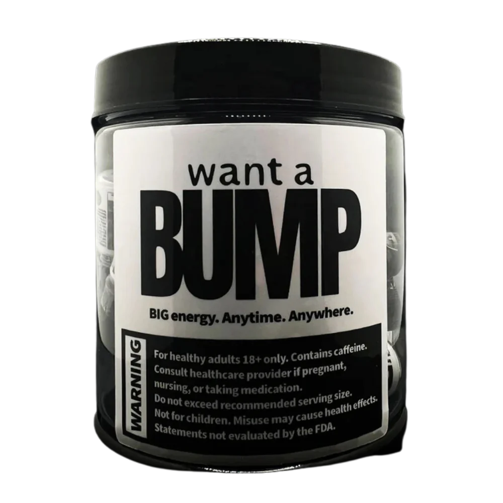Want A Bump Instant Energy 1g 30ct Jar [DROPSHIP] – LA Vapor Inc