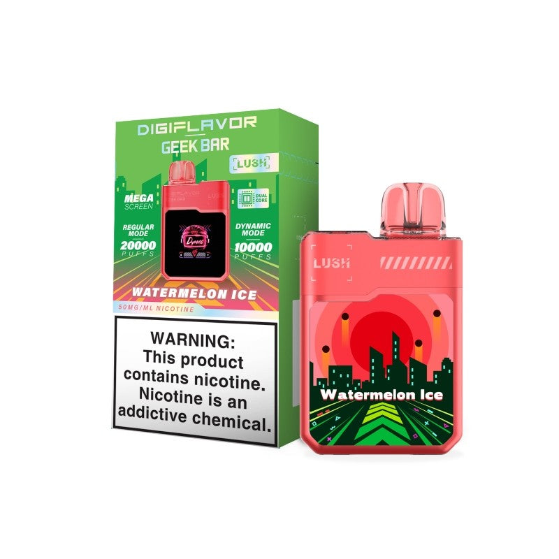 Geek Bar Digiflavor Lush 20K Disposable 18mL (5/pack)