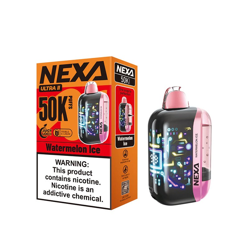 Nexa Ultra II 50K Disposable 20ml 50mg (5/pack)