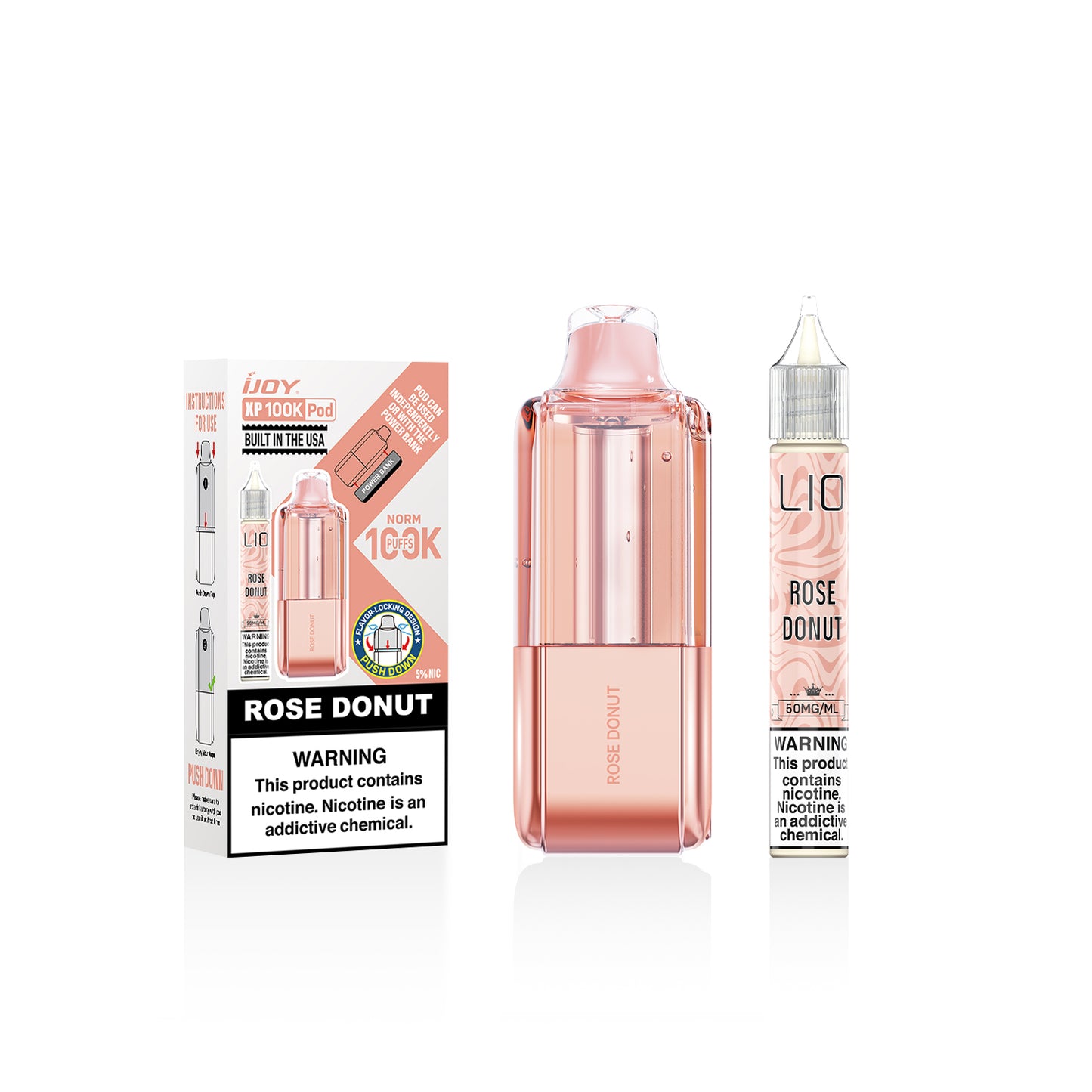 iJoy XP100K Disposable Pod 18mL + 15mL Bottle (5/pack) [TX Compliant]