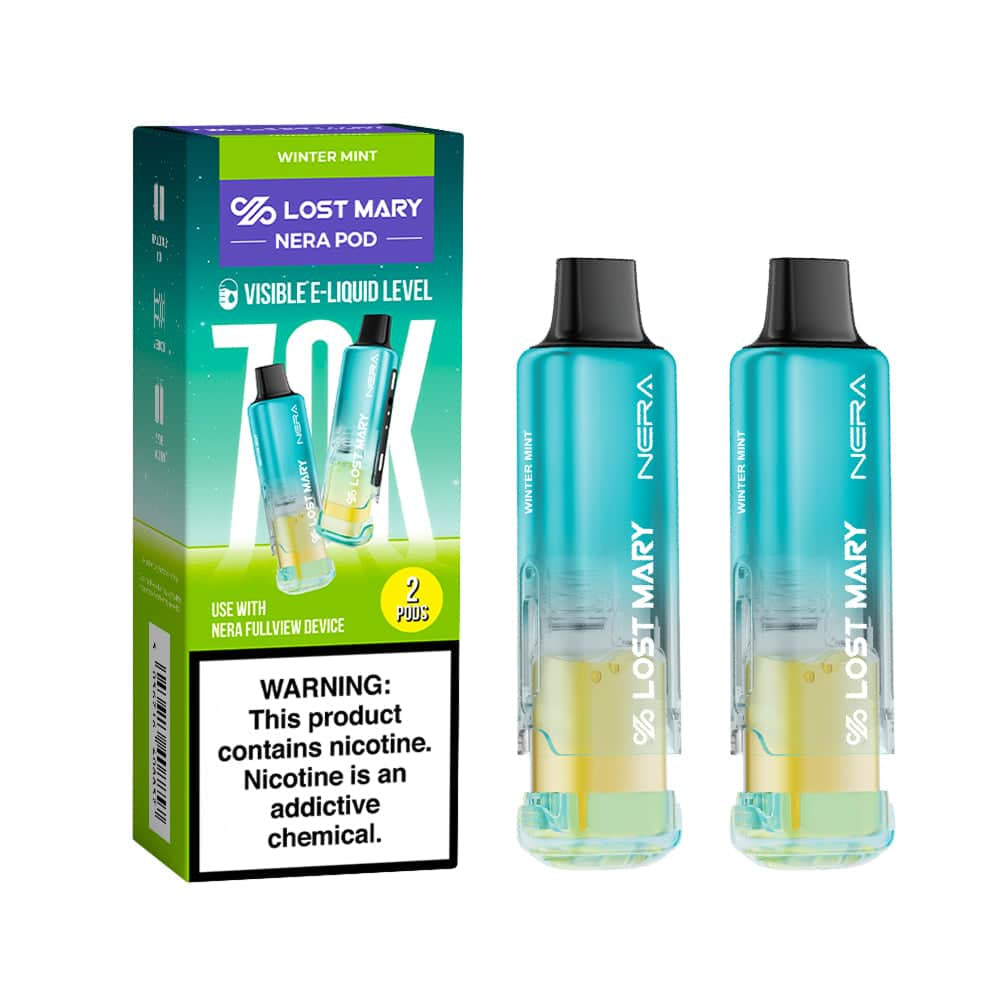 Lost Mary Nera Fullview 70K Disposable Pod 24mL 50mg (5/pack) [TX Compliant]