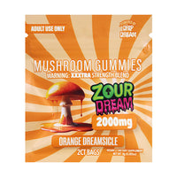Zour Dream Mushroom Gummies 1000mg 2ct (SINGLE)