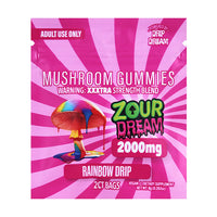 Zour Dream Mushroom Gummies 1000mg 2ct (SINGLE)