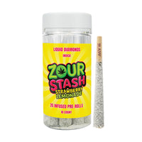 Zour Stash Liquid Diamond Pre Roll 2g 10ct (SINGLE)