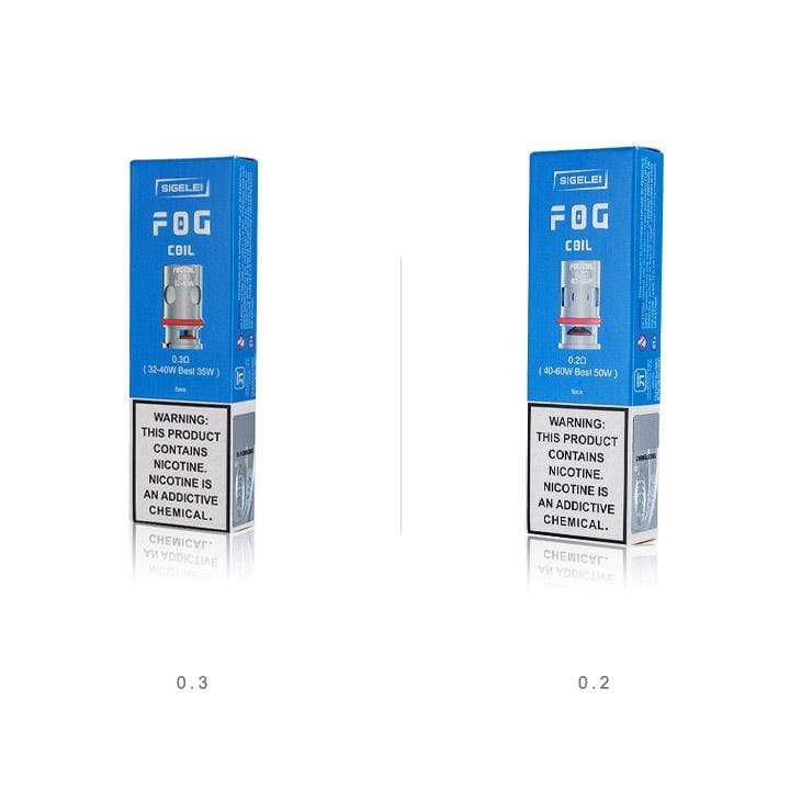 Sigelei Fog Replacement Coils Coils LA Vapor Wholesale 