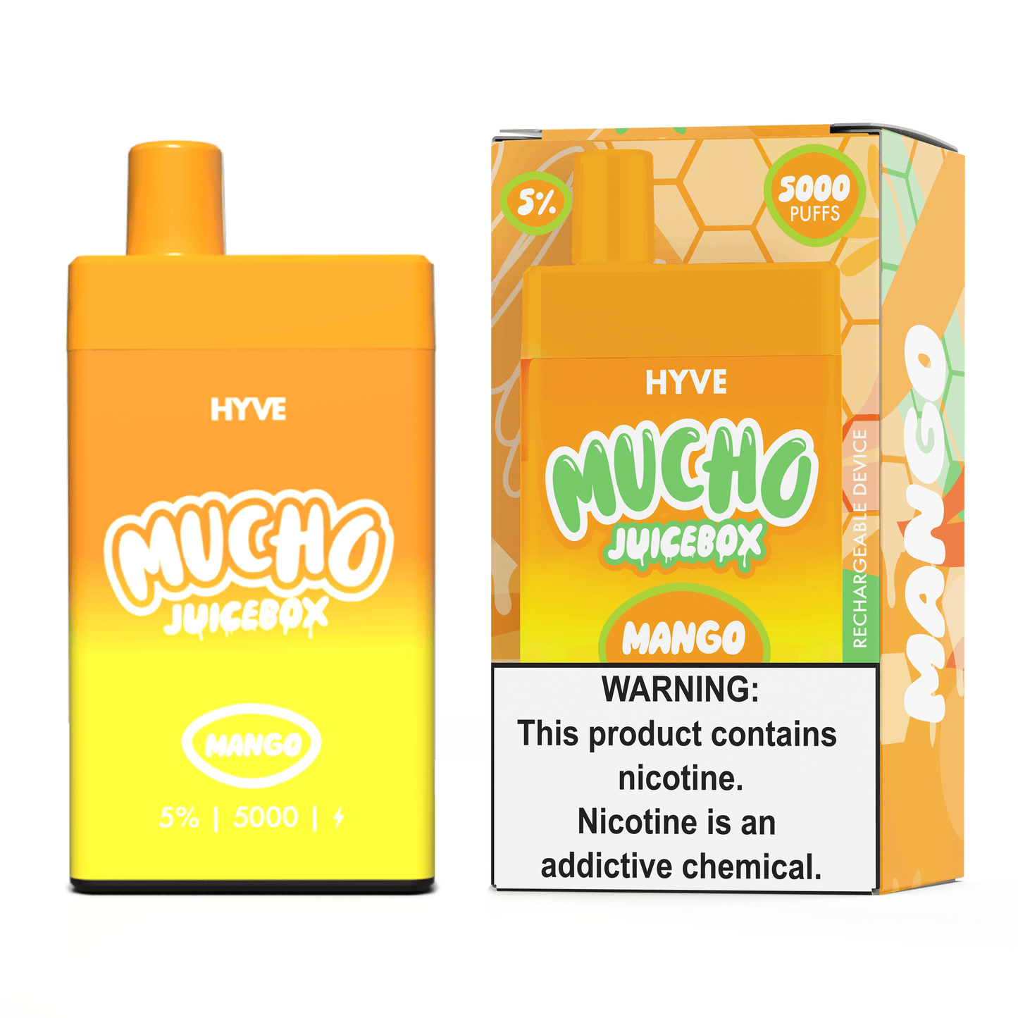 Mucho x Hyve Juice Box Disposable 12mL (5/Pack) [DROPSHIP]