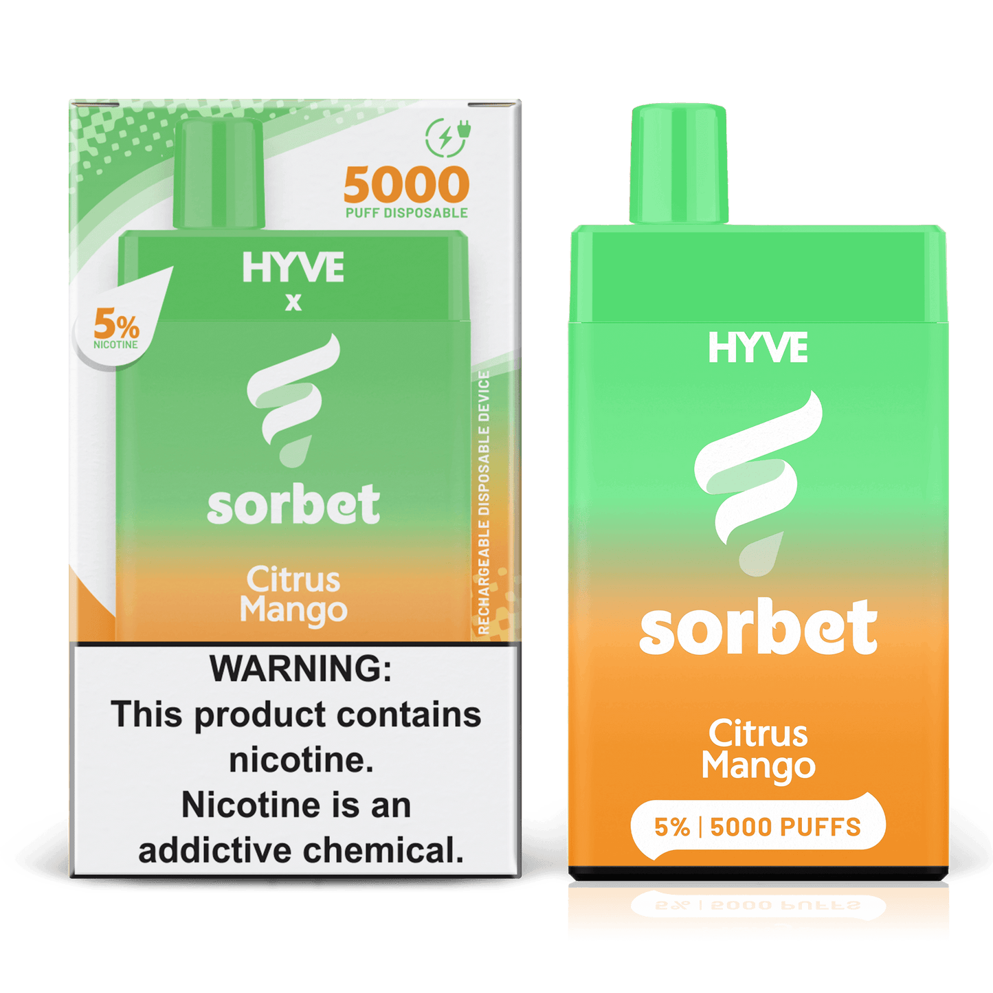Hyve x Sorbet Disposable 12mL (5/Pack) [DROPSHIP]