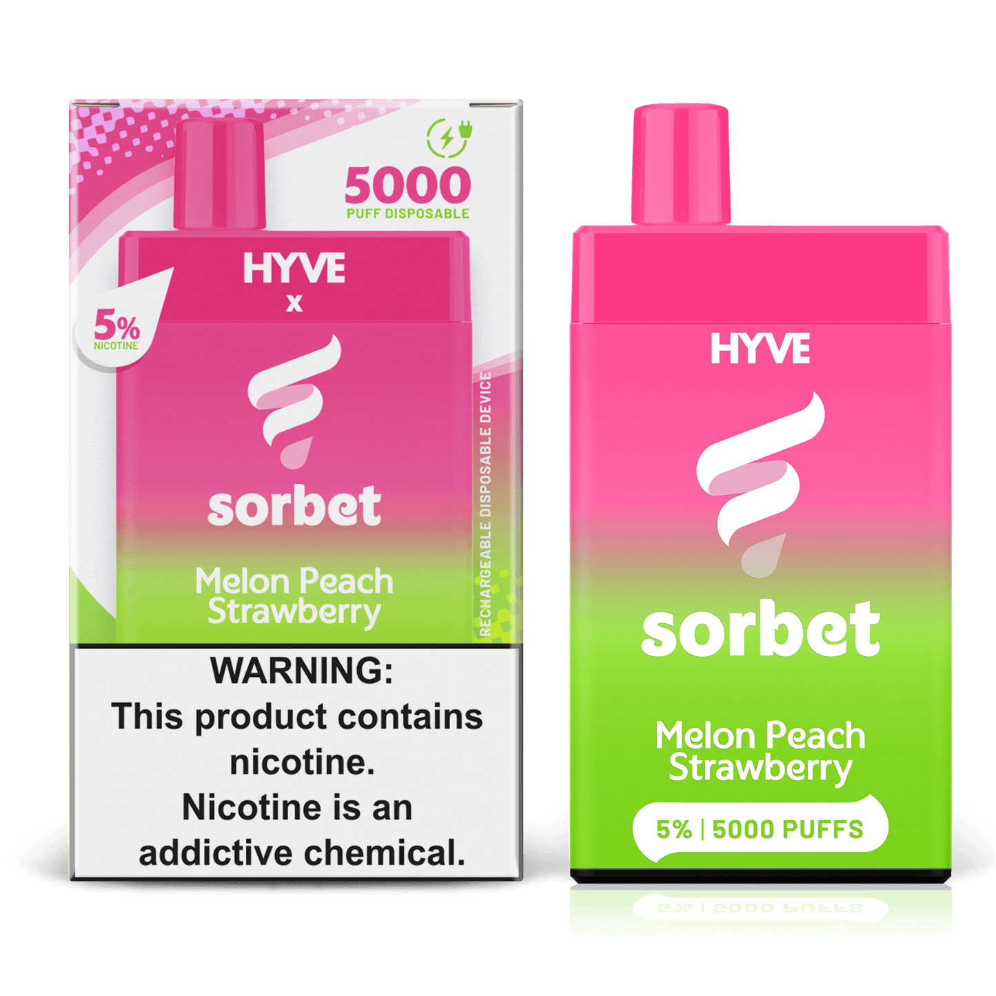 Hyve x Sorbet Disposable 12mL (5/Pack) [DROPSHIP]