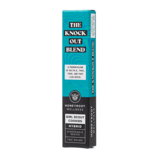 Honeyroot Wellness The Knock Out Blend Disposable 2G (10/Pack)
