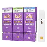 Kalibloom Kik 2g Exotic Blend Disposable Vape Pen 2000mg (Pack/5)
