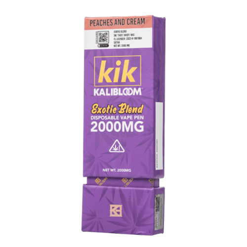 Kalibloom Kik 2g Exotic Blend Disposable Vape Pen 2000mg (Pack/5)